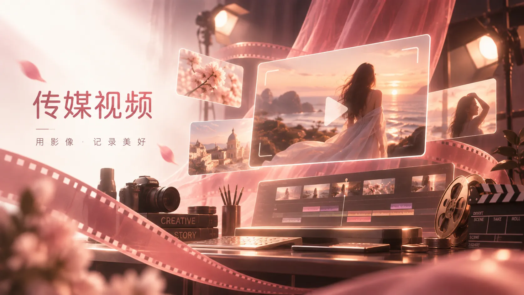 影视拍摄幕后画面